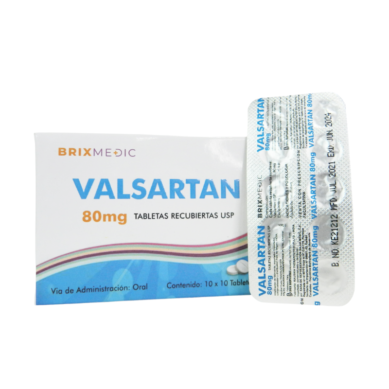 VALSARTAN 80MG TAB X 10 (BRIXMEDIC)